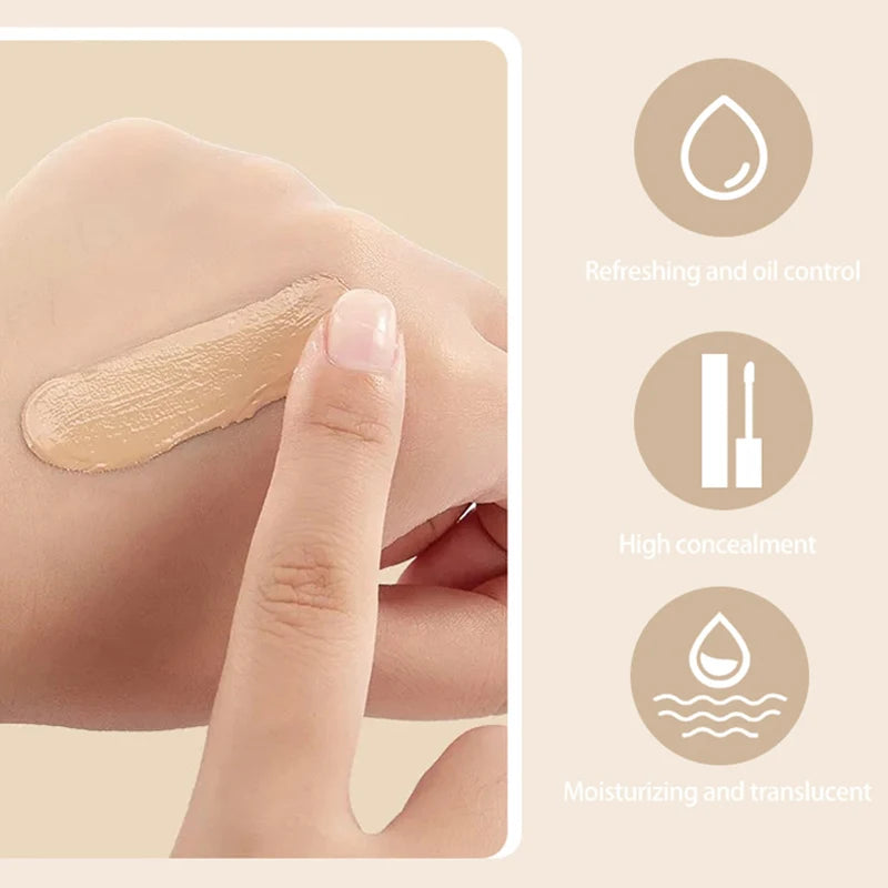 Multifunctional Liquid Foundation Concealer Stick Dark Circles Corrector Nose Contour Shading Cream Highlighter Makeup Cosmetics - AliExpress 66