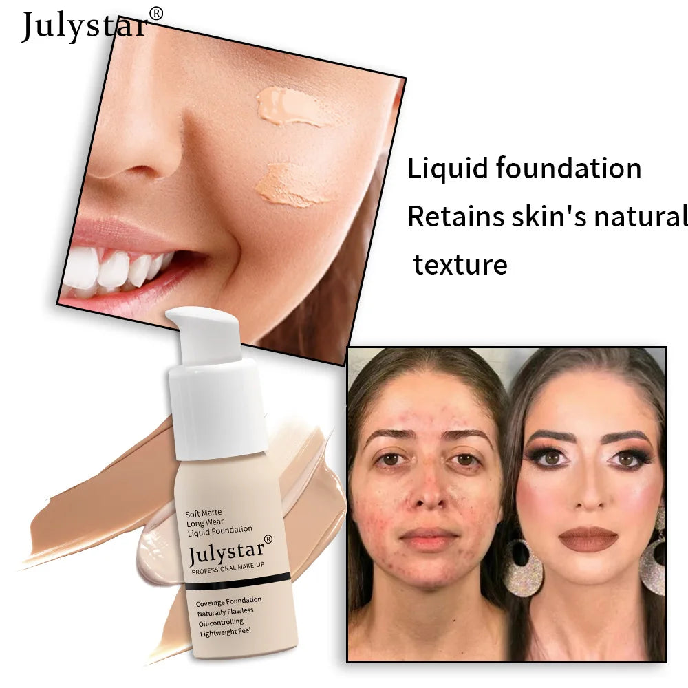 10 Colors Matte Liquid Foundation, Waterproof Long?lasting Lightweight Oil Control Concealer Facial Base Makeup - AliExpress 66