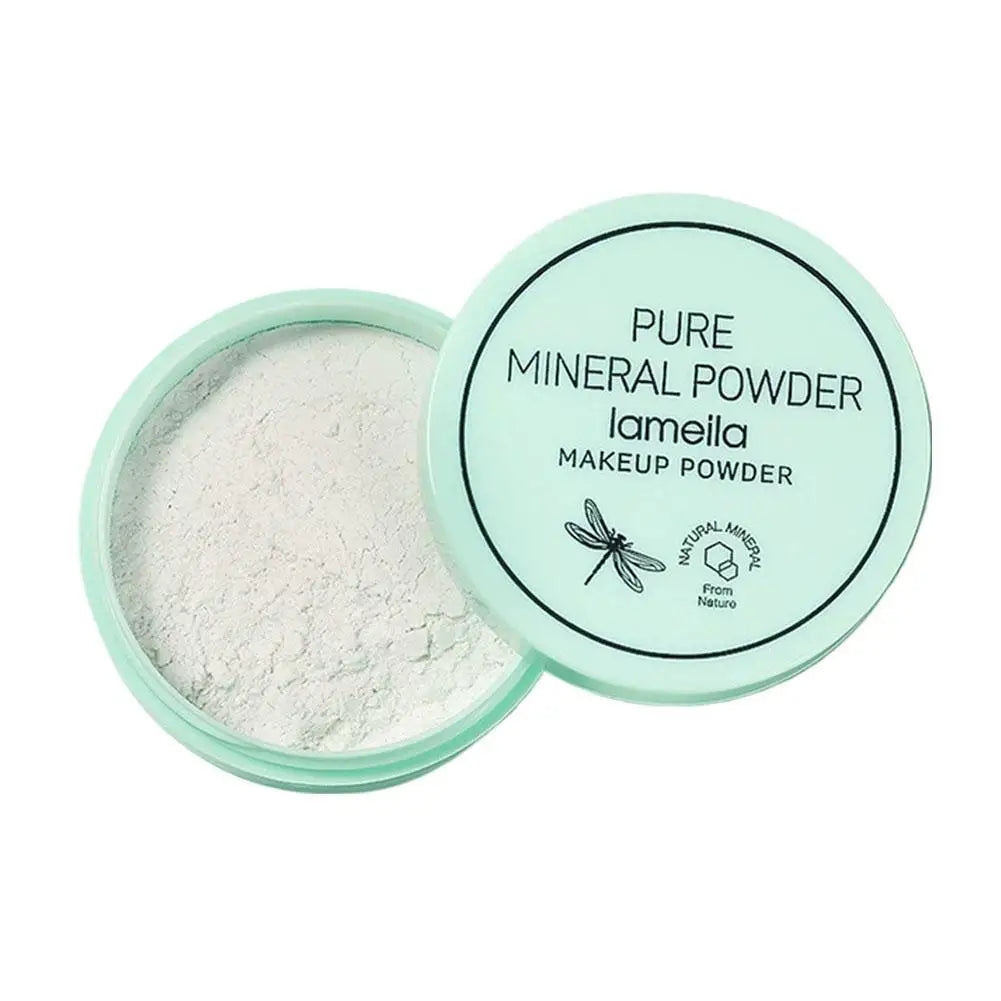 3 Colors Makeup Loose Powder Transparent Natural Face Finishing Powder Professional Oil-control Waterproof Matte Setting Powder