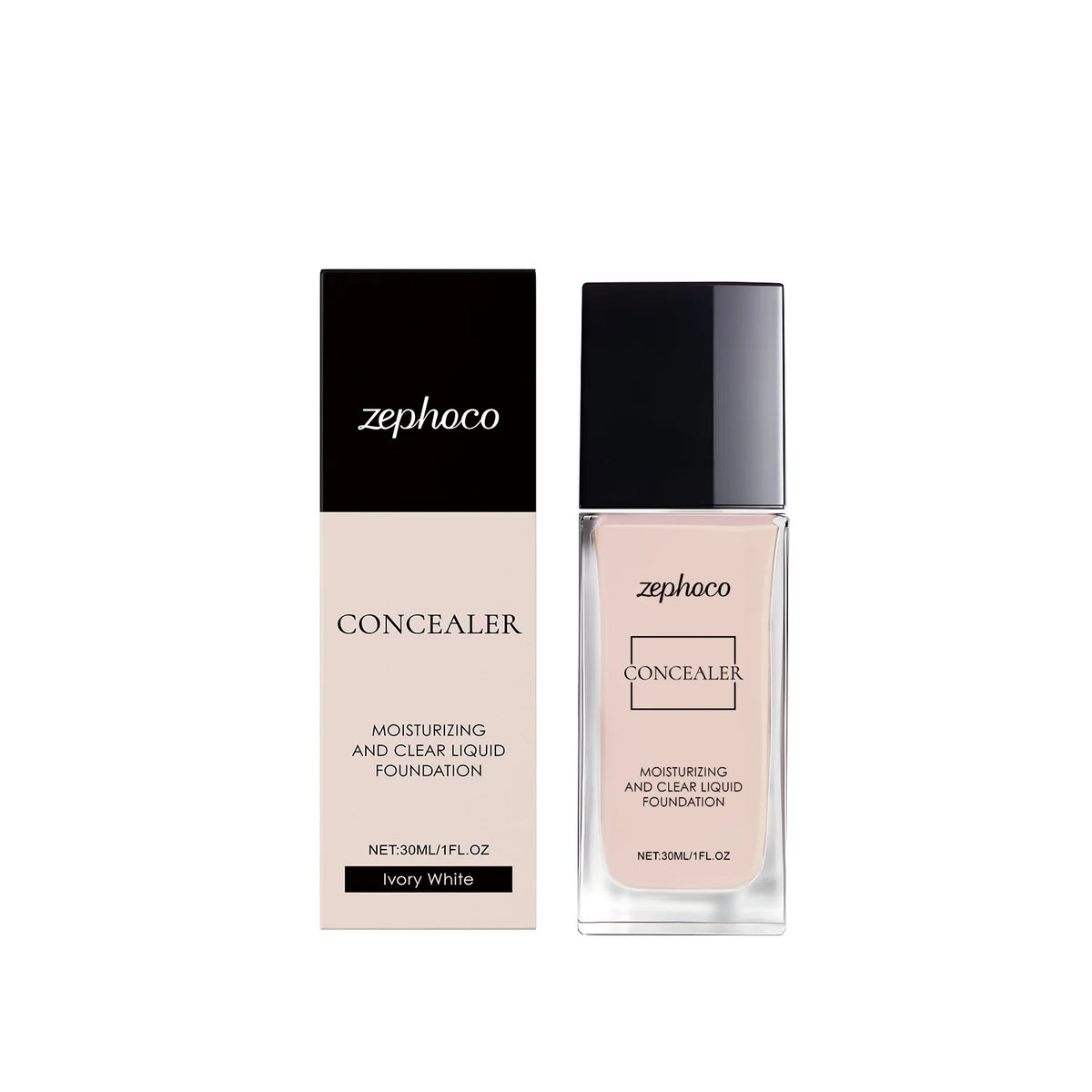 Zephoco Professional High Coverage Foundation with Hyaluronic Acid Deep Hydration Matte Makeup Base Brighten Liquid Foundation - AliExpress 66