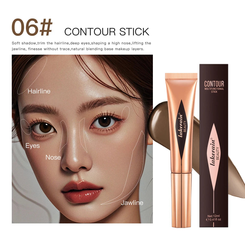Multi-use Stick Bronzer Blusher Beauty Highlighter Blush Liquid Face Bronzer Natural Contouring Wand Stick Applicator Makeup - AliExpress 66