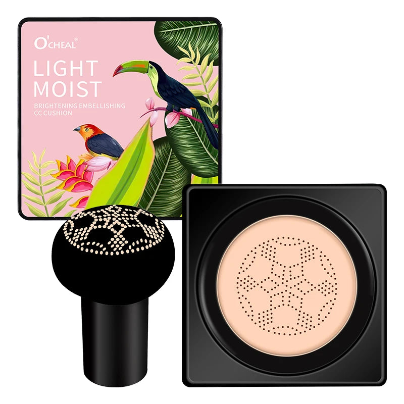 OCHEAL Mushroom Head BB Cream Foundation Cream for Face Makeup Concealer Cushion for Face Base Cream Makeup Cushion Compact - AliExpress 66