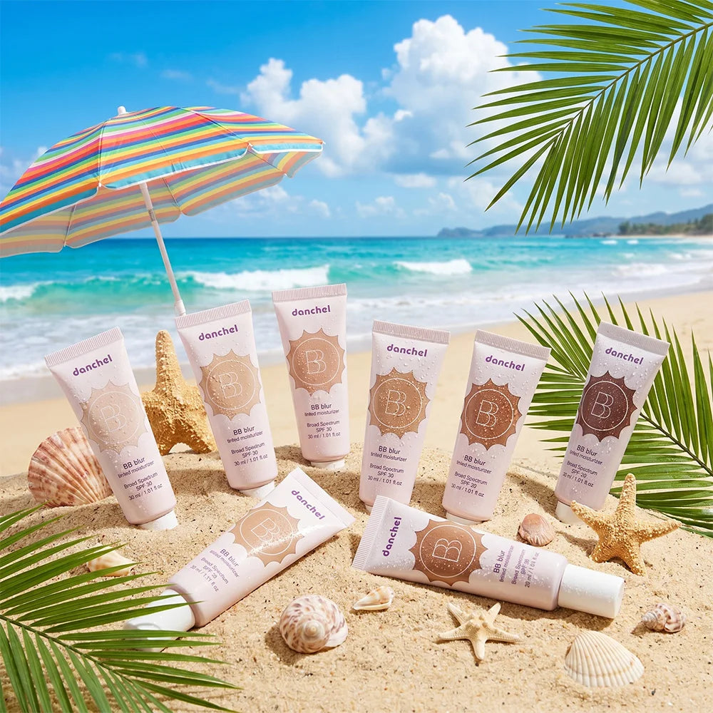 SPF30 BB Blur Tinted Moisturizer Medium Coverage Even Skin Tone Lightweight Sun Protection Face Makeup - AliExpress 66