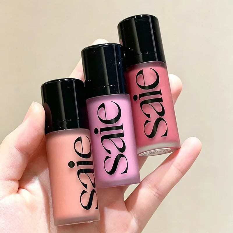 Latest Style Saie Liquid Powder Blusher Liquid High Gloss Gel Face Contour Antique Copper Paste Long-lasting Natural Cosmetic - AliExpress 66