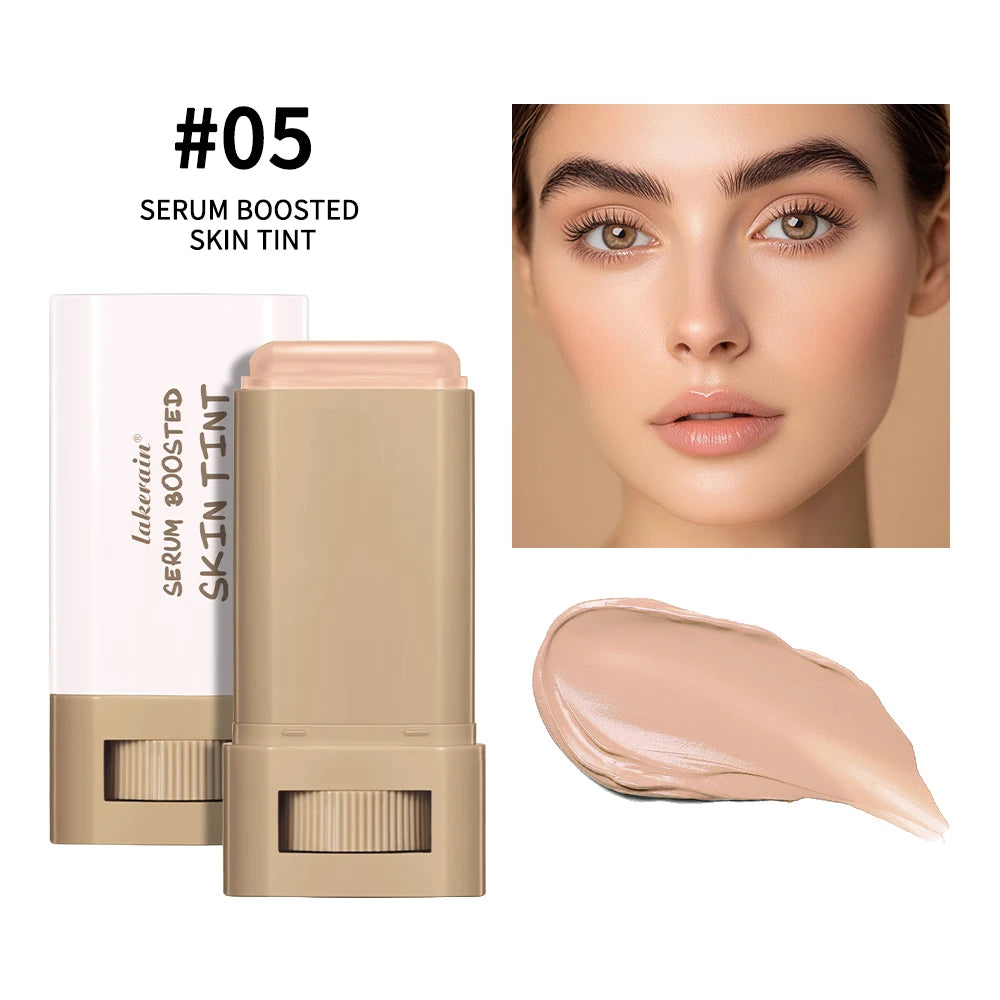 Lakerain Solid Tinted Moisturizing SerumB, Weightless, Breathable, Second-Skin Feel, Beauty Balm Serum Boosted Skin Tint Makeup - AliExpress 66