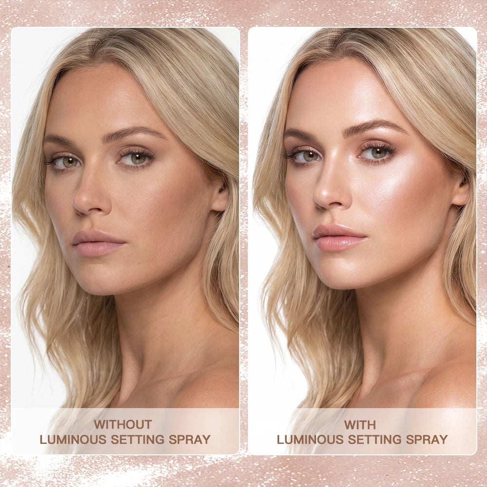 Luminous Setting Spray Instantly Boosts Skin Dewy Plump-looking Lasting Hydration Face Makeup Blends Seamlessly Natural Finish - AliExpress 66