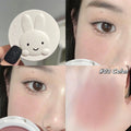 Monochrome Blush Palette Matte Peach Rouge Cute Bunny Rose Red Cheek Tint Blusher Powder Natural Face Contouring Shadow Makeup - AliExpress 66