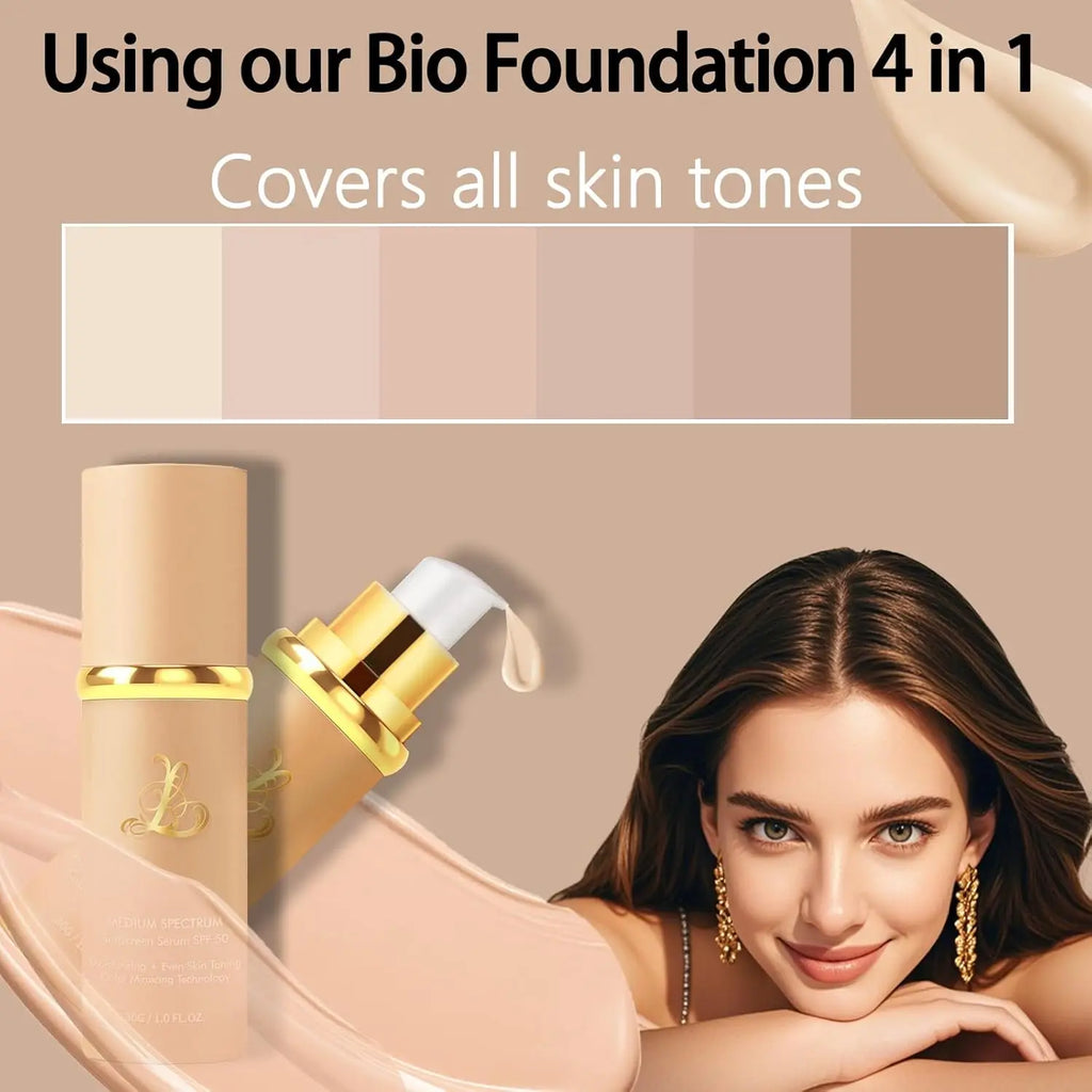 4 in 1 Color Changing Foundation Hydrating Color Changing Foundation Makeup Concealer Sun Protection Longwearing & Waterproof - AliExpress 66
