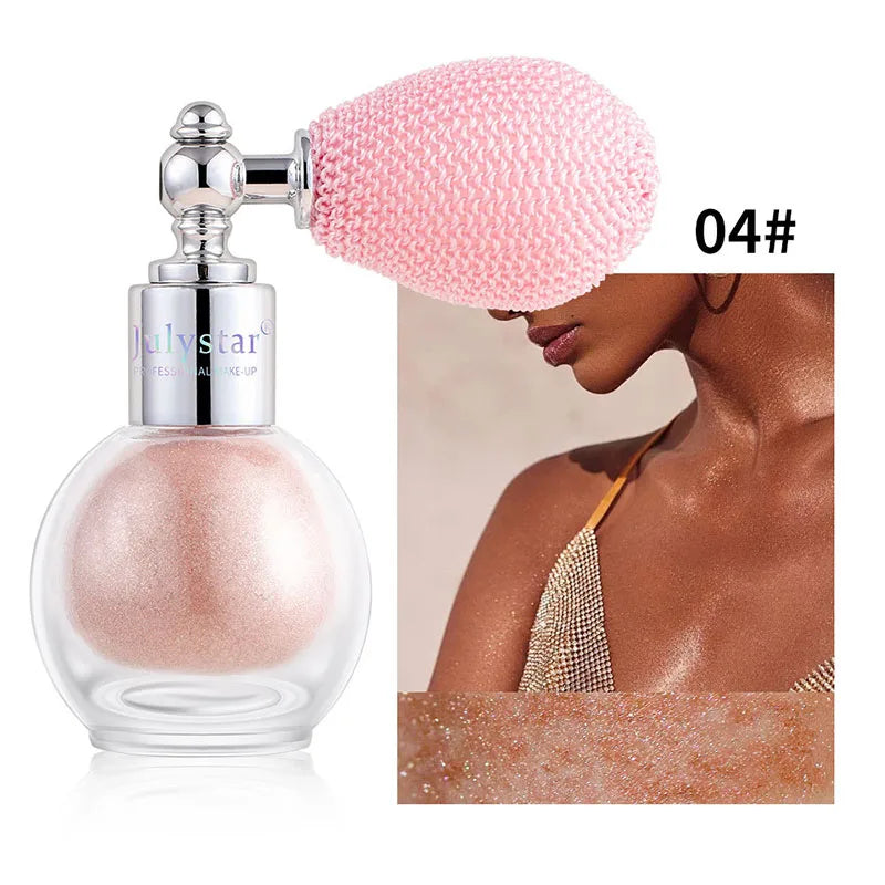 Diamond High Gloss Glitter Spray Highlighter Powder Brighten Polarization Fairy Powder Face Body Illuminator Makeup Cosmetics - AliExpress 66