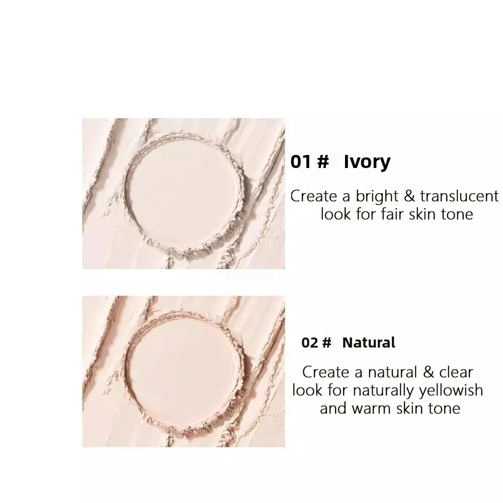 Waterproof Oil-Control Long-Lasting Face Powder with Puff - Makeup Setting Powder for Facial Foundation Cosmetics - AliExpress 66