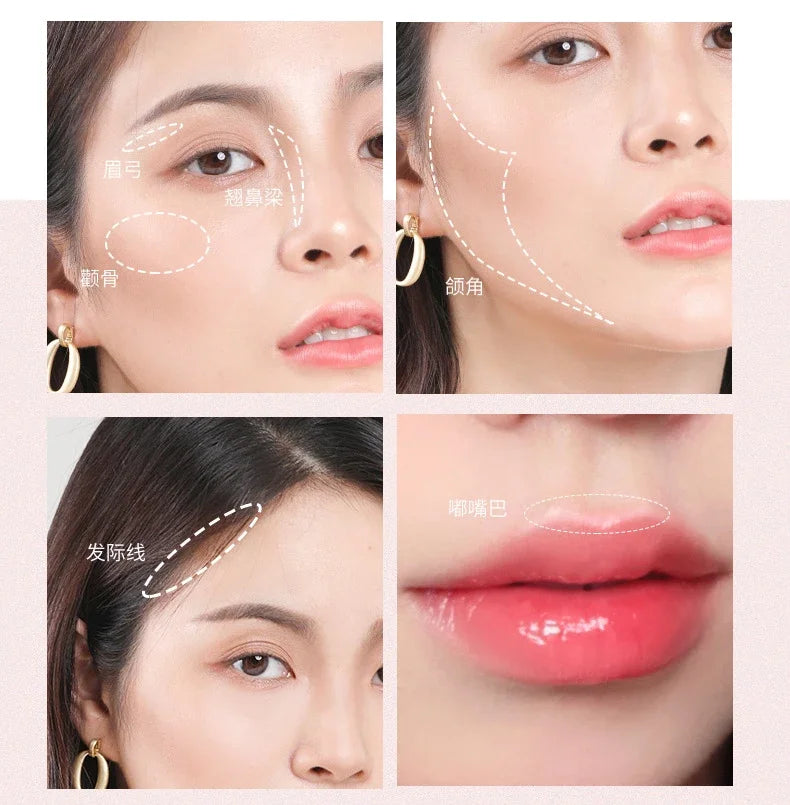 NOVO Double-Headed Highlighter Stick, Natural Color