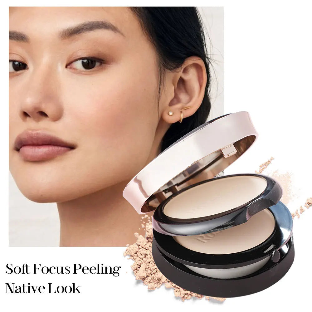 Double?layer Matte Face Powder Palette Sweat?proof Setting Powder Delicate Texture Natural Concealer Facial Makeup Cosmetics
