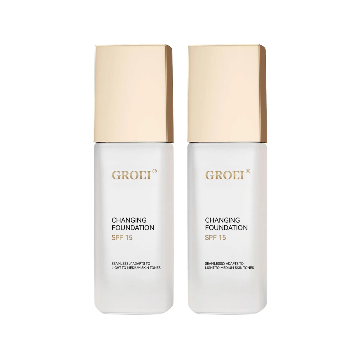 GROEI Changing Foundation SPF 15 - 30ml Adaptive Color Makeup, Auto-Match Your Skin Tone, Lightweight Cover Blemishes & Redness - AliExpress 66