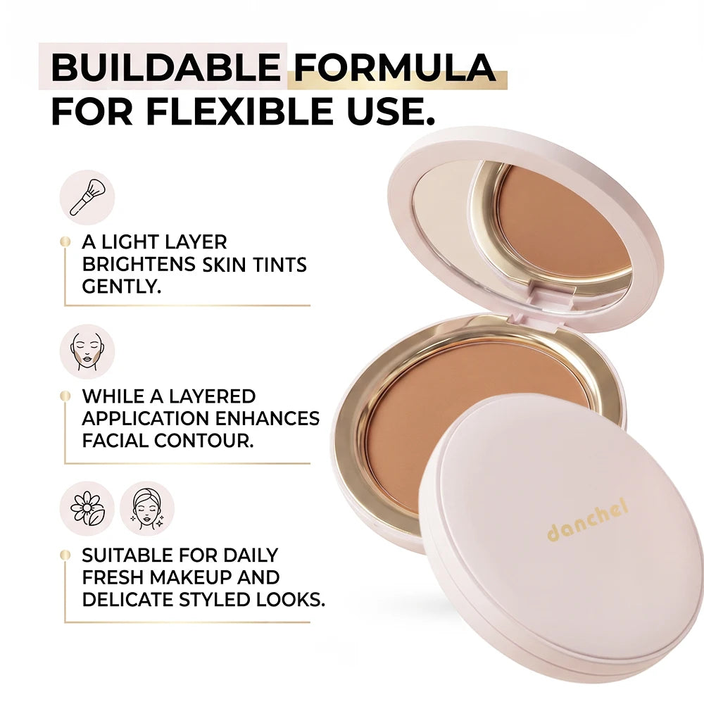 Buildable Pressed Bronzer Powder 7-Color Light Sheer Brightening Layered Contour Natural Matte Long Lasting Smooth Facial Makeup - AliExpress 66
