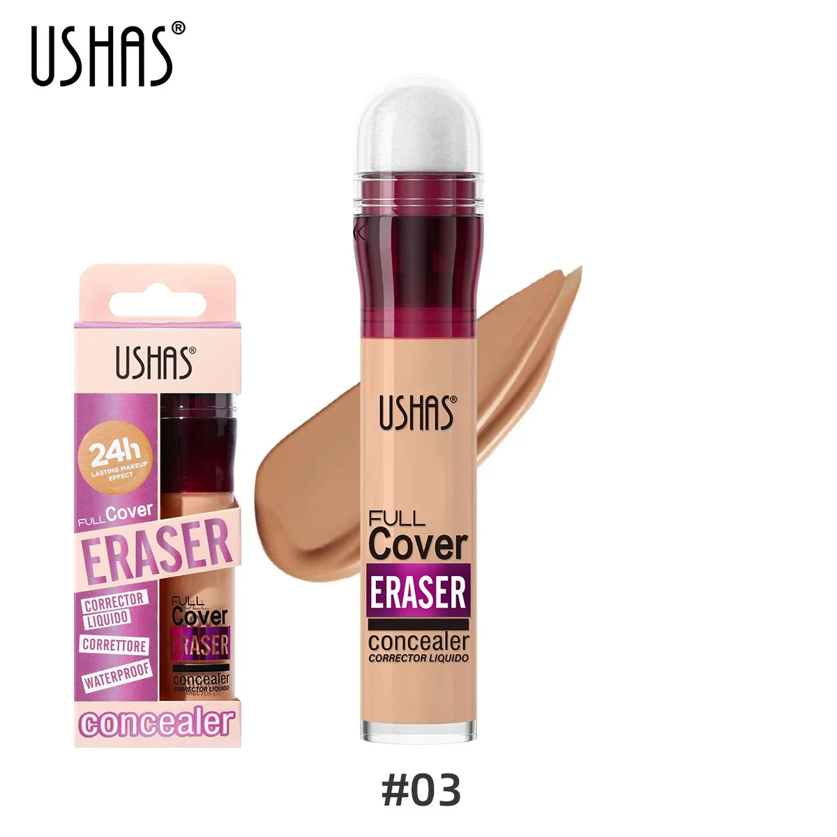 Facial Concealer Sponge Head Matte Liquid Foundation Makeup Oil Control Long Lasting BB Cream Waterproof Brighten Cosmetics - AliExpress 66