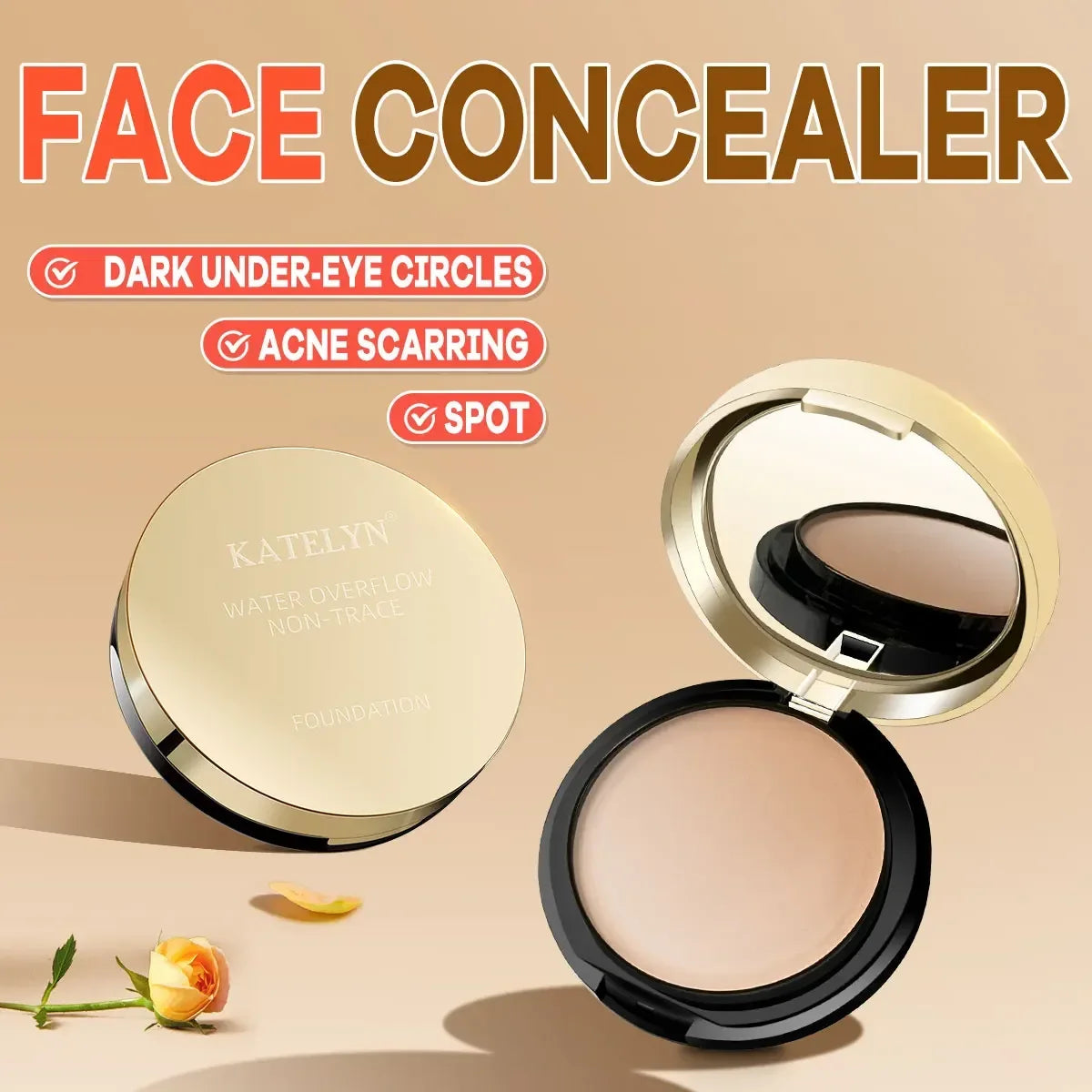 Make up Foundation Cream Waterproof Long-lasting Natural Look Coverage Full Half Coverage BB CC Cream for Face Makeup