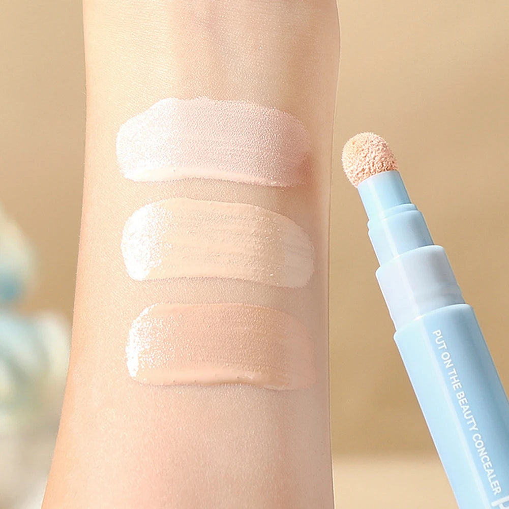 Liquid Concealer Long-Lasting Waterproof Quick Touch-Up Eyes Cosmetics High Fit Color Corrector Concealer Pen For Dark Circles