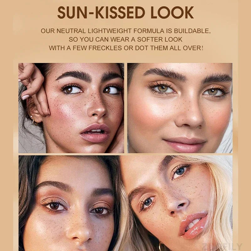 1PC Natural Freckle Pen Fast Drying Waterproof Lifelike Fake Freckles Pen Lasting Non-fading Dot Spot Pen Woman Makeup Cosmetics