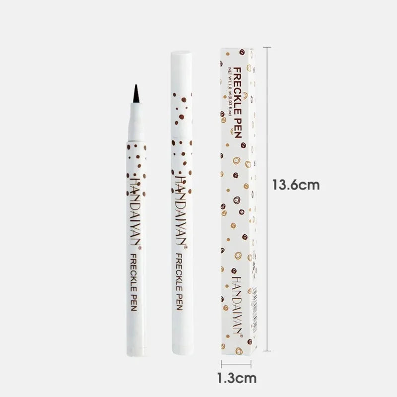 1PC Natural Freckle Pen Fast Drying Waterproof Lifelike Fake Freckles Pen Lasting Non-fading Dot Spot Pen Woman Makeup Cosmetics