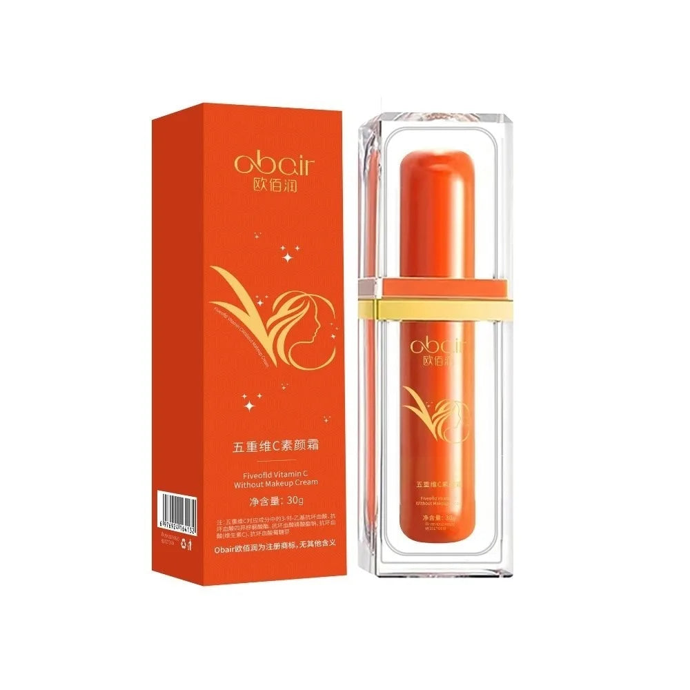 Cosmetics 30g VC Face Cream Brighten Skin Smooth BB Cream Shrink Pores Moisturizing Concealer Tone-Up Cream Makeup Base - AliExpress 66