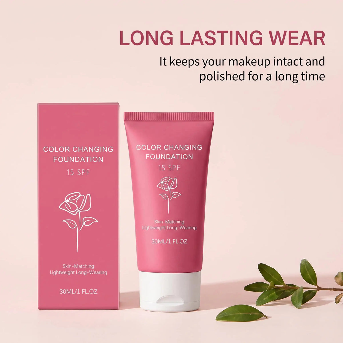 Korean Color Changing Foundation Liquid Automatically Adjusting Skin Tone Conceal Facial Skin Fine Flaw Daily Facial Makeup Base - AliExpress 66