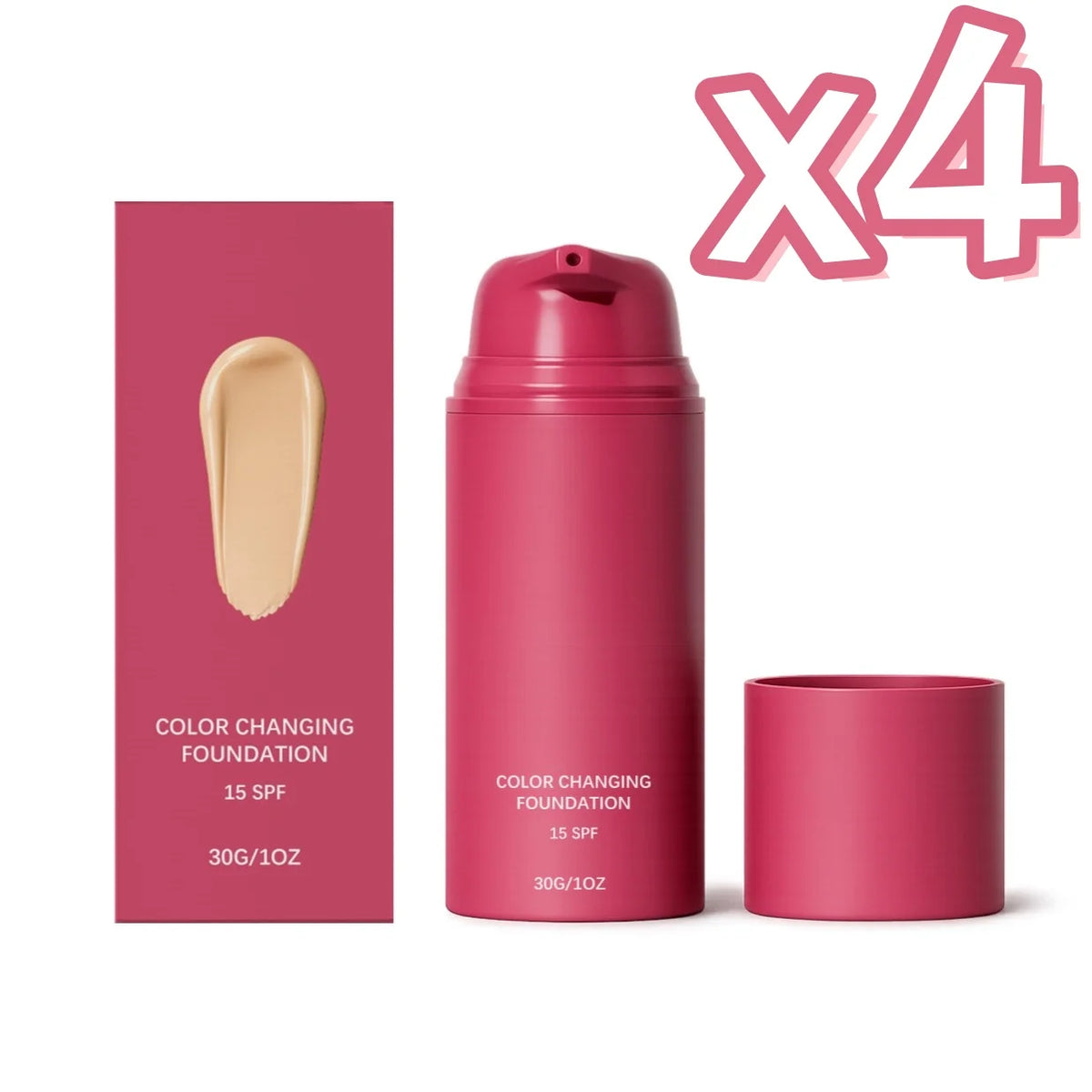 Liquid Foundation SPF 15 Color Changing Concealer Cover Face Blemishes Fine Lines Facial Foundation Natural Beauty Makeup Cream - AliExpress 66