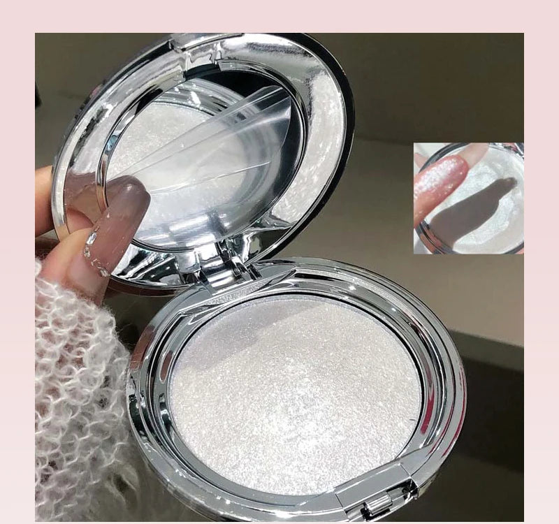 kakashow Diamond Shimmer Highlighter Cream Potato Texture Long Lasting Multi-Use Face Eye Cheek Makeup for Party & Gift