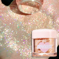 Dream Glitter Highlighter Powder Face Brightening Pearl Three-dimensional Highlighter Powder Shimmer Eye Shadow Makeup Cosmetics