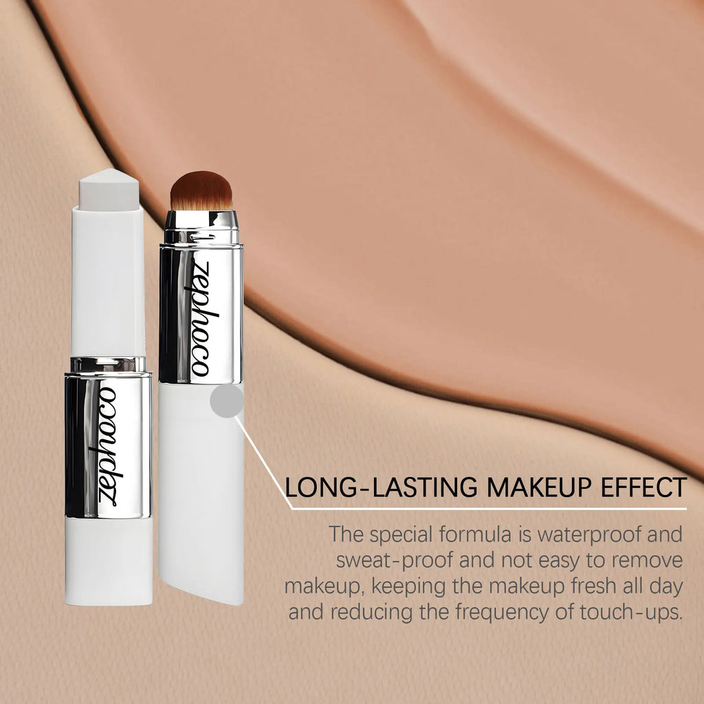 Color Changing Concealer Foundation Stick Lightweight Hydrating Brightening Matte Clear Creamy Smooth Pore Filler Fine Line 13g - AliExpress 66