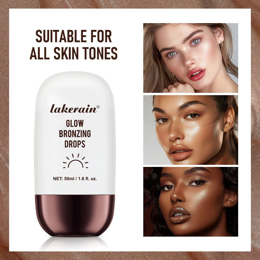 Bronzing Glow Drops Brighten Smooth Skin Light Concealer Complexion Contouring Facial Mix Foundation Moisturizer Makeup Primer - AliExpress 66