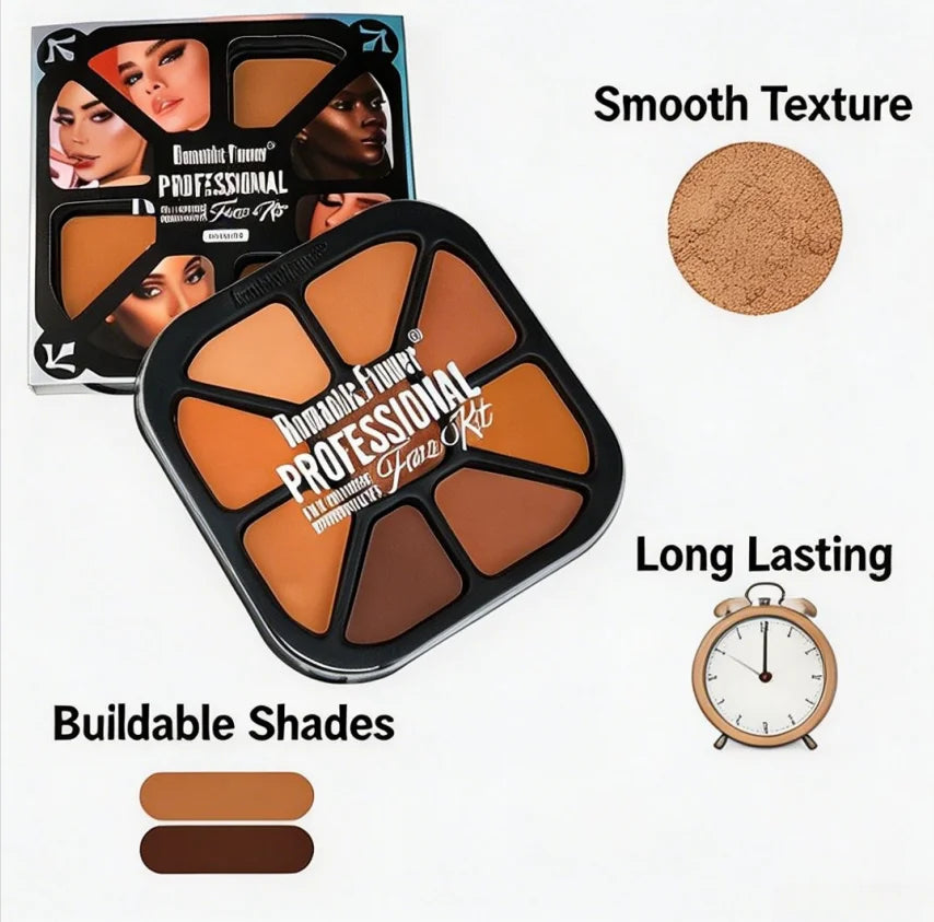 9 Colors Finishing Powder Palette Matte Natural Highlighting Fixing Waterproof Sweatproof Concealer Makeup Cosmetics For Women - AliExpress 66