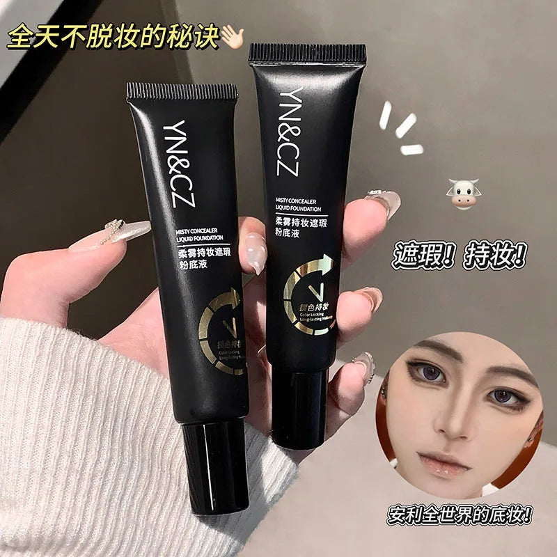 White Liquid Foundation for Halloween Goth Makeup Waterproof Full Coverage White Foundation Cosplay High Concealer Face Paint - AliExpress 66
