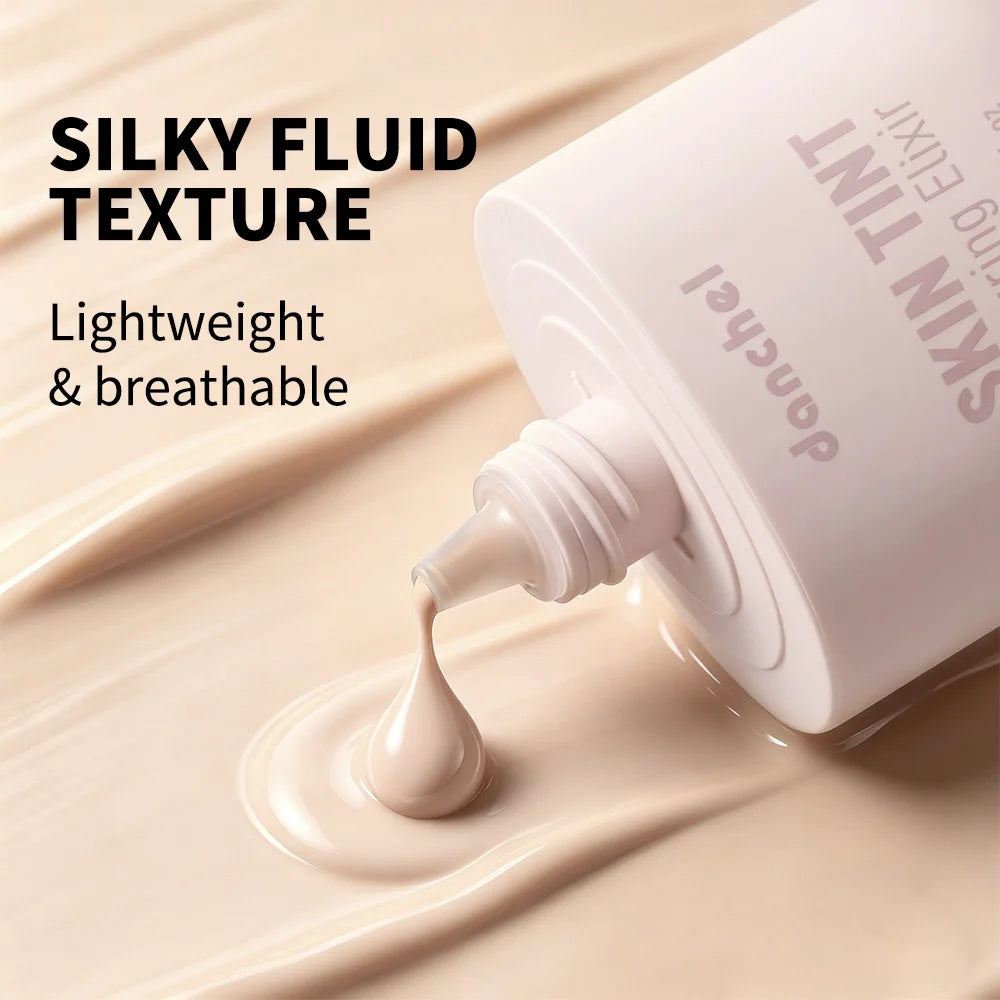Skin Tint Blurring Elixir Hide Pores Fine Lines Even Skin Tone 12h Long-lasting Natural Finish Lightweight Breathable Skin Tint
