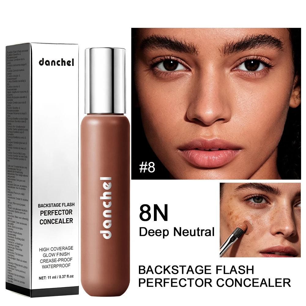 8 Shade Full Coverage Concealer Liquid Foundation Perfector Concealer Makeup High Coverage Base Makeup Cushion Foundation Cream - AliExpress 66