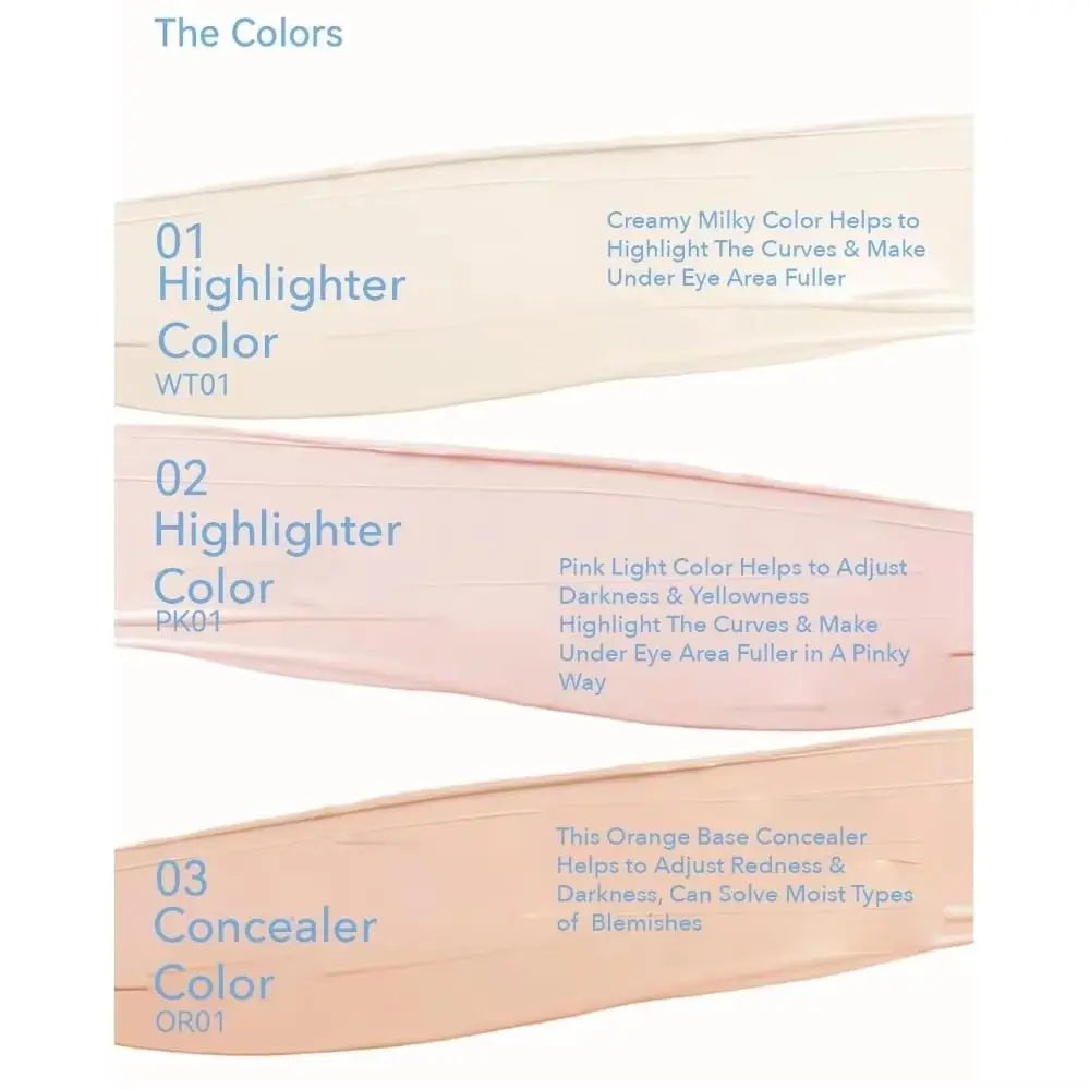 1Pcs Durable AZTK Concealer Pen Face Brightening Moisturizing Liquid Makeup Covering Acne Scar Lightweight Powder Cream - AliExpress 66