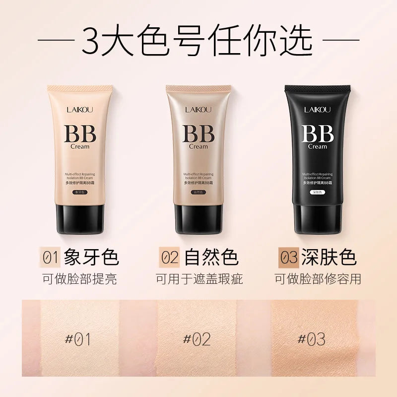 LAIKOU BB Cream Foundation 50g Dark Concealer