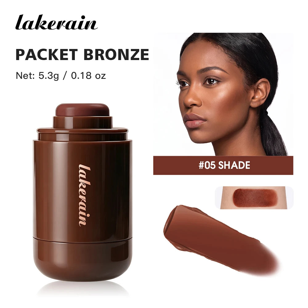 Cream Bronzer Stick 3D Face Contour Highlighter Brightening Smooth Sculpt Makeup Long-Lasting Blendable For All Skin Tones - AliExpress 66