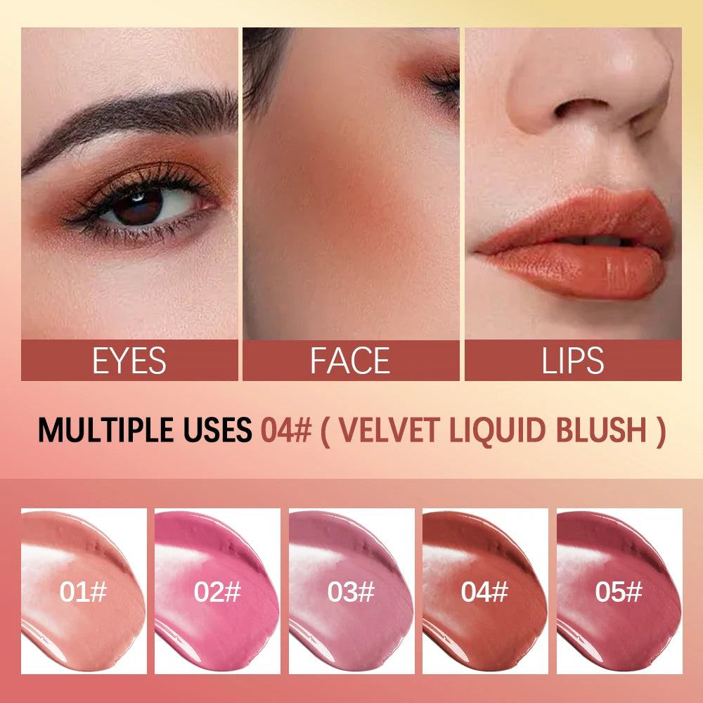 Blush Liquid Blusher Real Makeup Blush Matte Palette Blusher Cosmetics Products Liquid Cream Stick Pink Face raremakeup Beauty - AliExpress 66