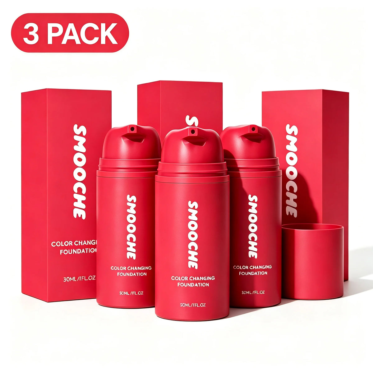 2026 Hot New Product 30ml Natural Warm Tone Foundation, Facial Evening Tone, Soft Makeup Finish, Long-Lasting Radiance, Delicate