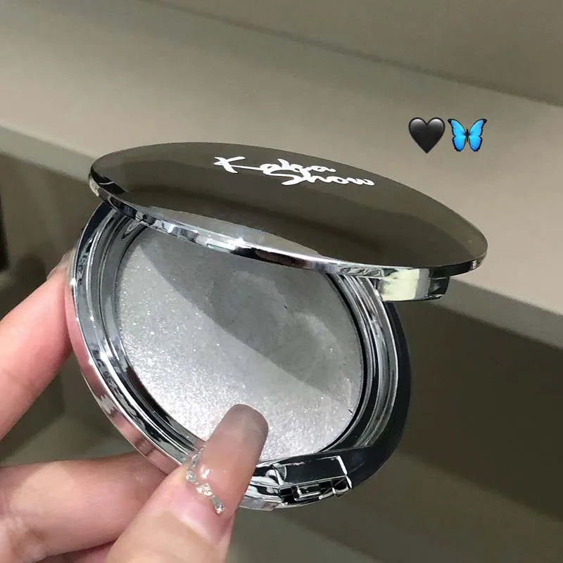 kakashow Diamond Shimmer Highlighter Cream Potato Texture Long Lasting Multi-Use Face Eye Cheek Makeup for Party & Gift