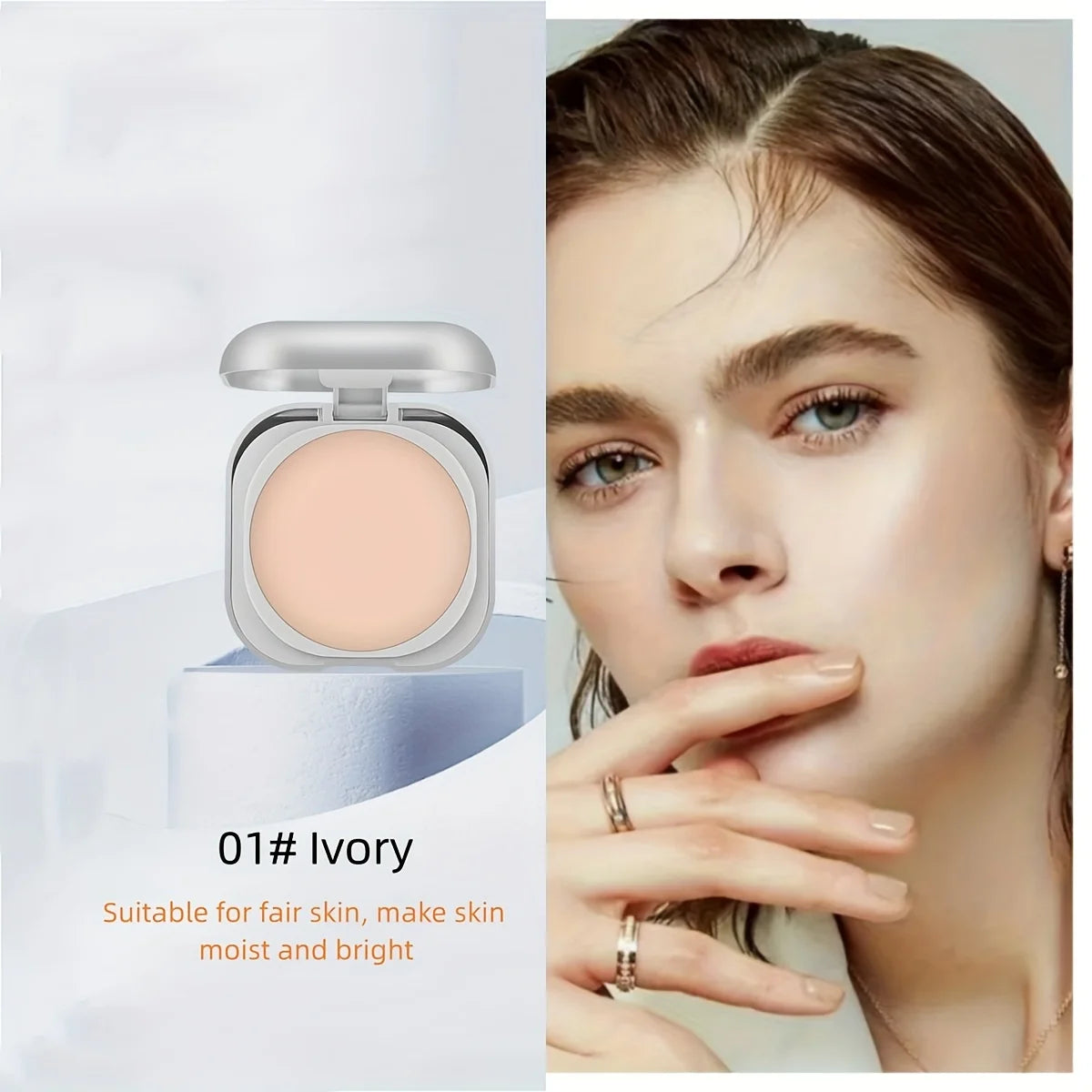 Long-Acting Oil Control Setting Powder Waterproof Finishing Concealer Stain-Free Color Contour for Makeup - AliExpress 66