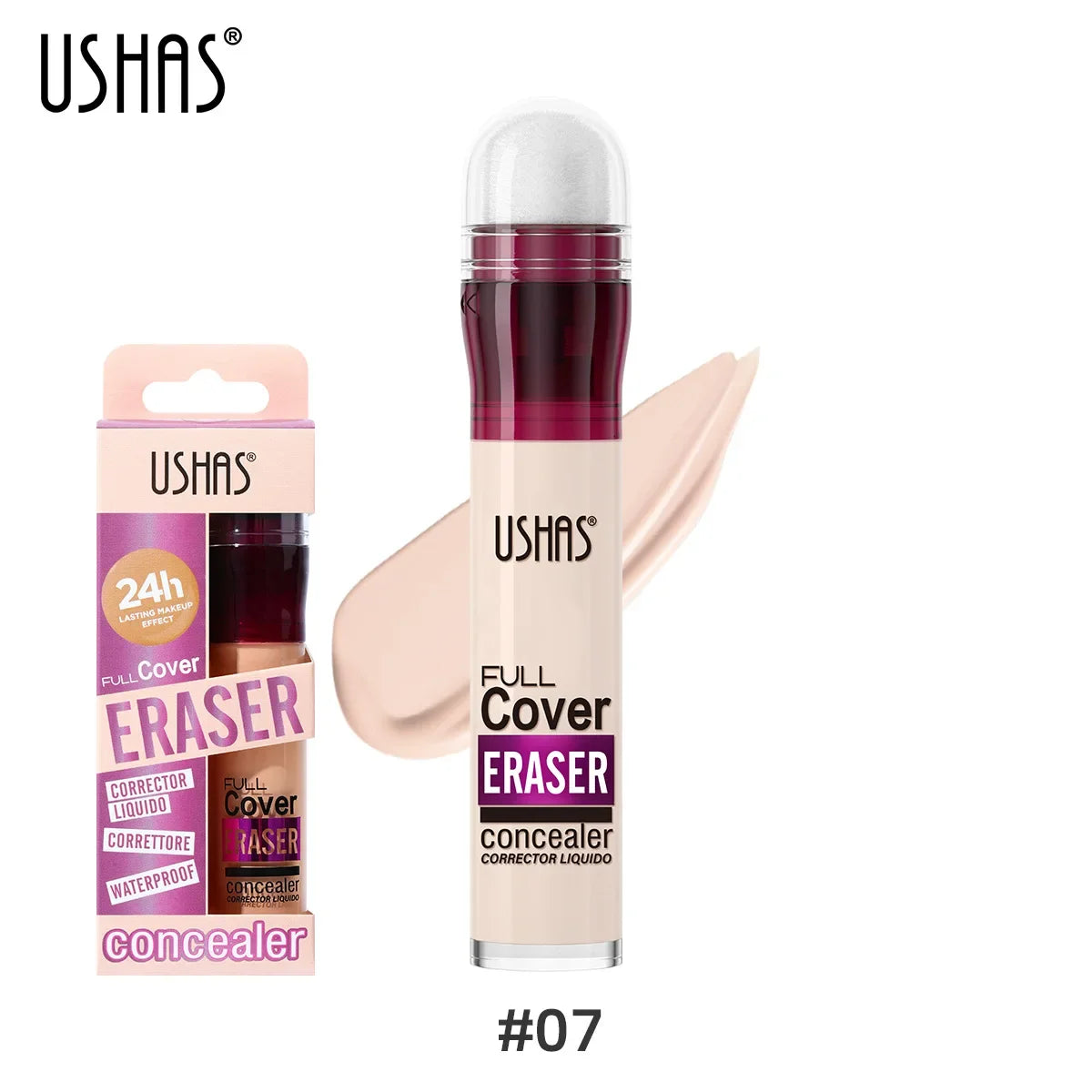 Facial Concealer Sponge Head Matte Liquid Foundation Makeup Oil Control Long Lasting BB Cream Waterproof Brighten Cosmetics - AliExpress 66