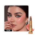 QIBEST Liquid Contour With Cushion Applicator Highlight Shimmer Natural Soft Moisturizing Cream Liquid Blush For Cheek Cosmetics - AliExpress 66