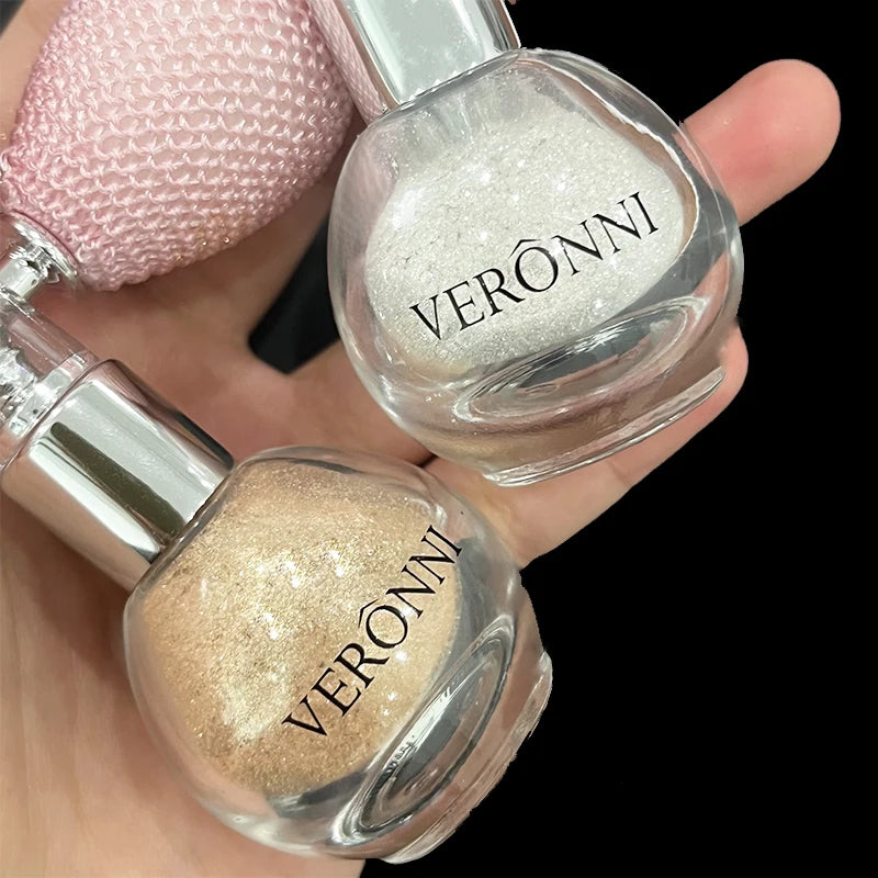 Glitter Body Highlighter Powder Spray Makeup,Shimmer Powder for Body And Face Hair,Parties,Festivals Cosmetic Luminous Effects - AliExpress 66
