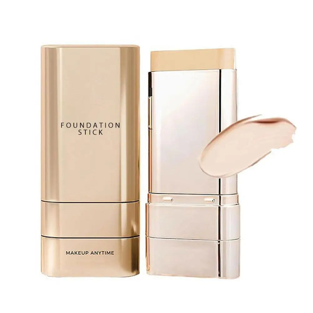 Face Foundation Stick With Brush, Velvet Moist Light Concealer Full Coverage Oil Control Dark Circles Corrector Facial Makeup - AliExpress 66