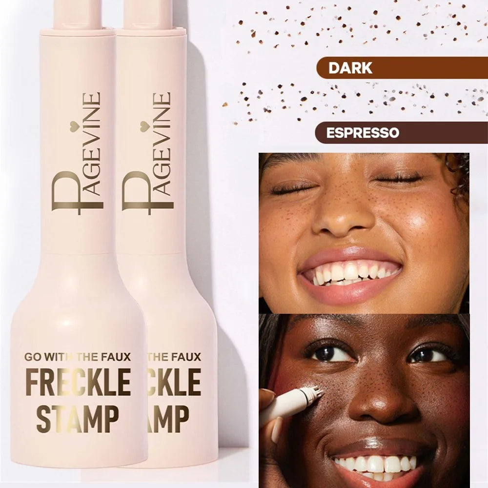 Facial Freckle Stamp Pencil,Natural Makeup for Freckles,Dark Spots, Moles,Waterproof,not easy to fade Concealer,Feminine Contour