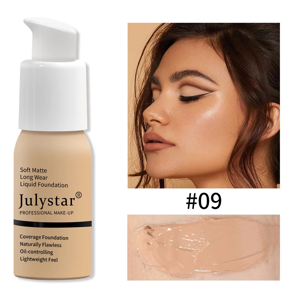 10 Colors Matte Liquid Foundation, Waterproof Long?lasting Lightweight Oil Control Concealer Facial Base Makeup - AliExpress 66