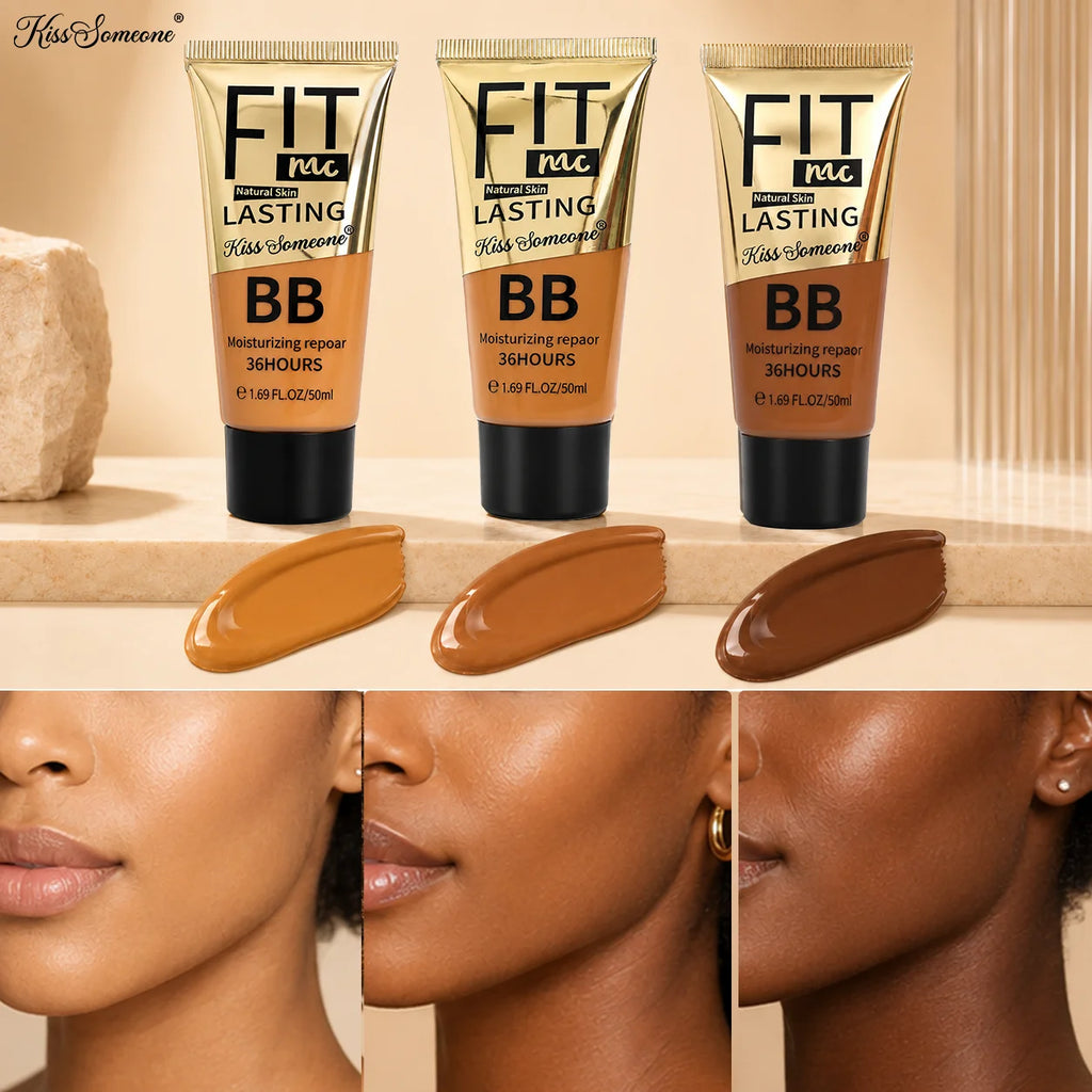 3pcs/1set Long lasting concealing, waterproof and moisturizing bb cream, liquid foundation, concealer, liquid foundation - AliExpress 66