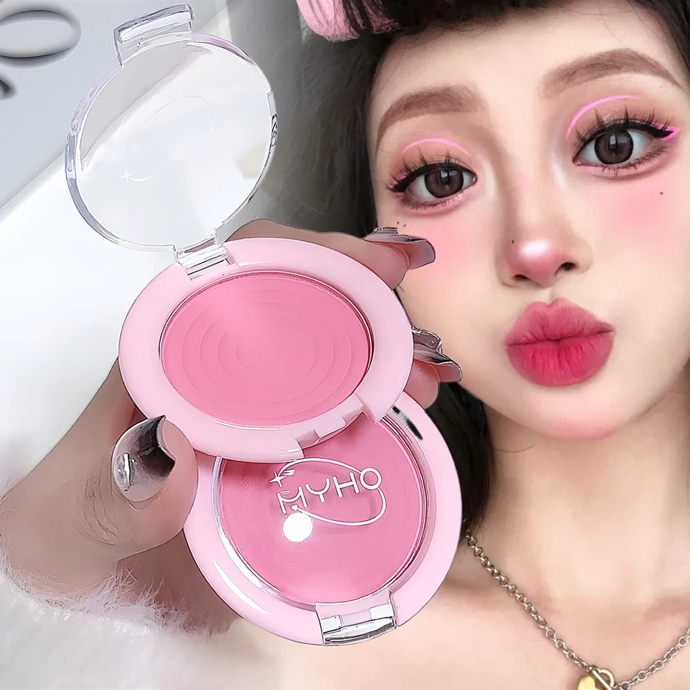 Whirlpool Blush Powder Palette Matte Low Saturation Rubber Grey Pink Expanding Color Buildable Brighten Highlight Natural Makeup - AliExpress 66