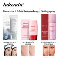 Water-fit Sun Serum & Blur Magnet Primer & Waterproof Matte Setting Spray Set SPF50 Sunscreen Oil Control Matte Makeup Effect - AliExpress 66